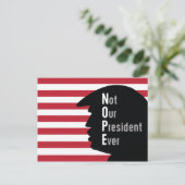 NOPE Not Out President Everポストカード ポストカード (スタンド正面)