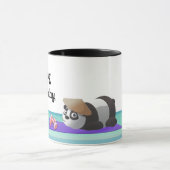 "Nope Not Today" パンダコーヒー マグカップ (中央)