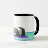 "Nope Not Today" パンダコーヒー マグカップ (正面右)