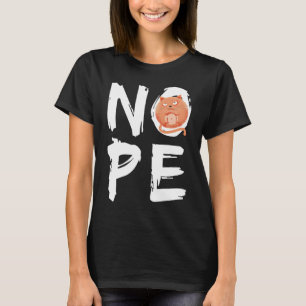 Nope Not Today Cat怠け者のかわいい子猫 Tシャツ