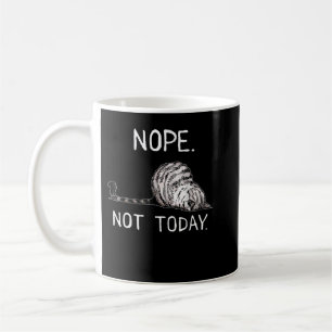 Nope Not Today Lazy Catおもしろい Premium Tシャツ コーヒーマグカップ
