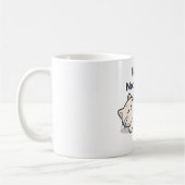 Nope Not Today Lazy Cat Funny Coffee Mug – Gift コーヒーマグカップ (左)