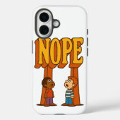 Nope Phone Case Case-Mate iPhoneケース (裏面)