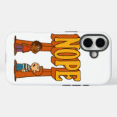 Nope Phone Case Case-Mate iPhoneケース (裏面 (横))