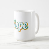 Nope Retro コーヒーマグカップ (正面右)