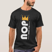 Nope Since 1776 No Kings Funny Tシャツ (正面)