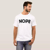 NOPE Tシャツ (正面フル)