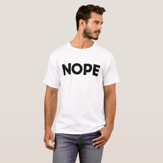 NOPE Tシャツ (正面フル)