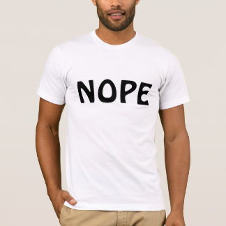 NOPE Tシャツ
