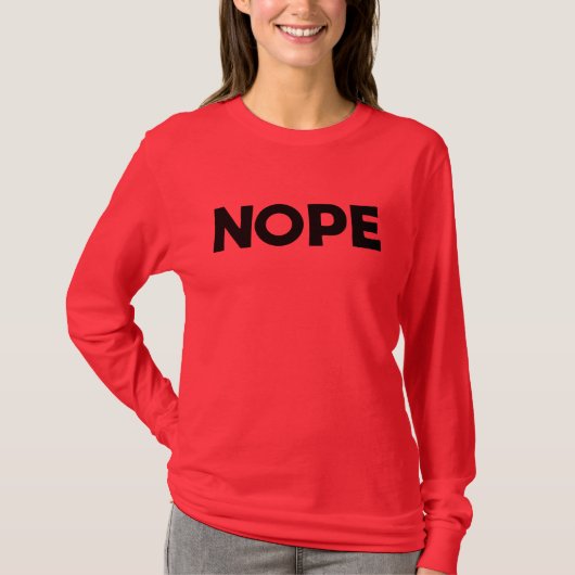 NOPE Tシャツ (正面)