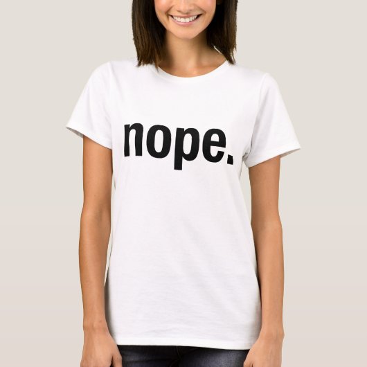 nope. tシャツ (正面)