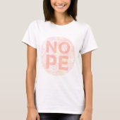 NOPE Tシャツ (正面)