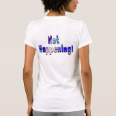 NOPE! t-shirt Tシャツ (裏面)
