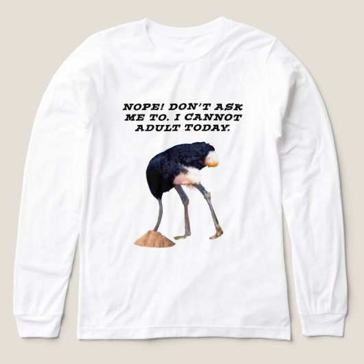 Nope! Tri-Blend Shirt トライブレンドＴシャツ (デザイン正面)