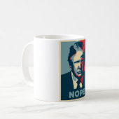 nope trump gay コーヒーマグカップ (正面左)