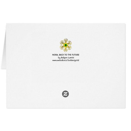 NORA，未来に戻る，SF,Sci-Fi (裏面横)