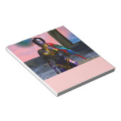 NORA CYBER WARRIORとMACAW SF ノートパッド (アングル)