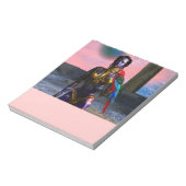 NORA CYBER WARRIORとMACAW SF ノートパッド (回転)