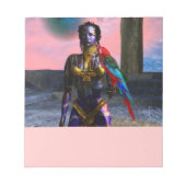 NORA CYBER WARRIORとMACAW SF ノートパッド (正面)