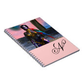 NORA CYBER WARRIORモノグラム ノートブック (右側)