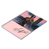 NORA CYBER WARRIORモノグラム ノートブック (左側)