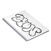 Nora Graffiti Art Name - ノートブック (右側)