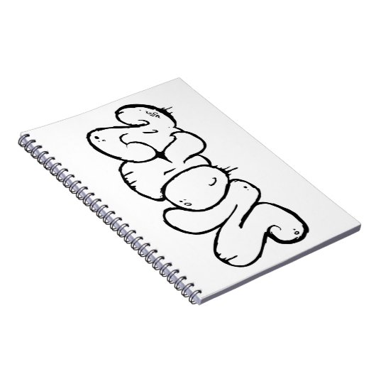 Nora Graffiti Art Name - ノートブック (右側)