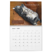 Nora The Piano Cat Calendar:抜粋 カレンダー (3月 2027)
