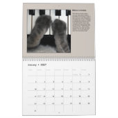 Nora The Piano Cat Calendar:抜粋 カレンダー (1月 2027)