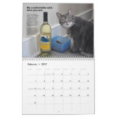 Nora The Piano Cat Calendar:抜粋 カレンダー (2月 2027)