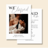 NORA | Wedding Announcement Card with Photo 招待状