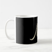 Nora white gold Handwriting Tasse Kaffeetasse コーヒーマグカップ (左)