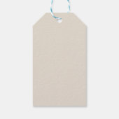 Norah - ボヘミアンウチワサボテン 水彩画 ギフトタグ (裏面)