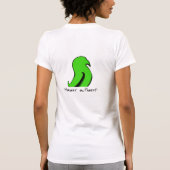 Norbert the Parrot:Parrotmailシャツ Tシャツ (裏面)