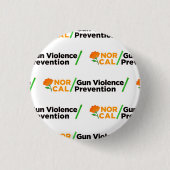 NorCal GVP Button 缶バッジ (正面)