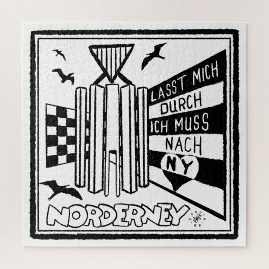 Norderney ジグソーパズル (縦)