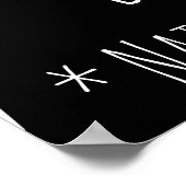 Nordic Bear Mountain Adventure Begins Personalised ポスター (角)