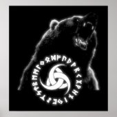 Nordic Bear Poster ポスター (正面)