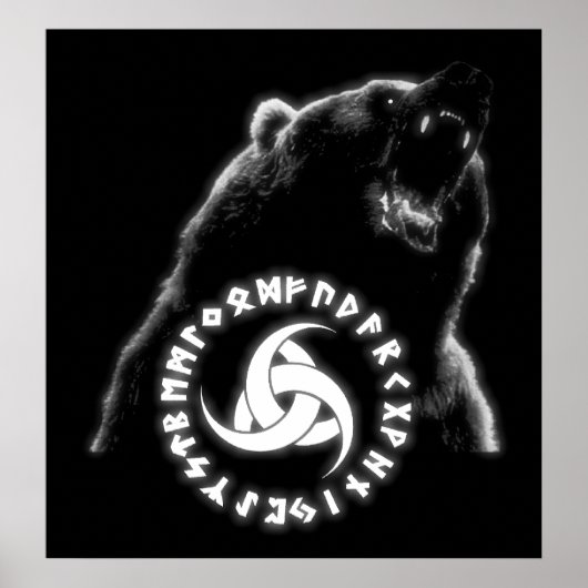 Nordic Bear Poster ポスター (正面)