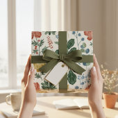 Nordic Botanical Floral Wrapping Paper ラッピングペーパー