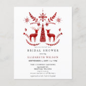 Nordic Buck and Doe Christmas Bridal Shower (正面)