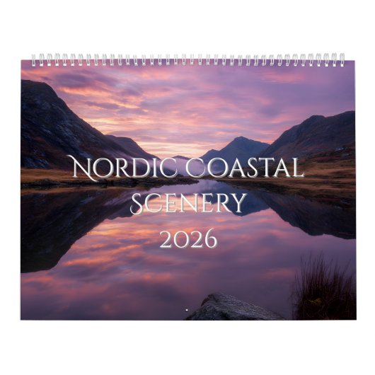 Nordic Coastal Scenery カレンダー (カバー)
