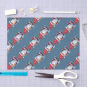 Nordic Gnome Holding A Candy Cane Cocktail 薄葉紙 (クラフト)