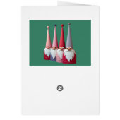 Nordic Gnomes Retro Modern Christmas Kitsch Cut  (裏面)