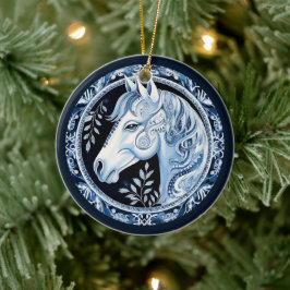 Nordic Horse Ornament セラミックオーナメント