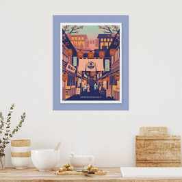 Nordic-Japanese Illustration –JAPAN  Poster ポスター