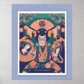 Nordic-Japanese Illustration –JAPAN  Poster ポスター (正面)