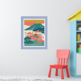 Nordic-Japanese Illustration –JAPAN  Poster ポスター