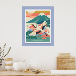 Nordic-Japanese Illustration –JAPAN  Poster ポスター