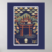 Nordic-Japanese Illustration –JAPAN  Poster ポスター (正面)